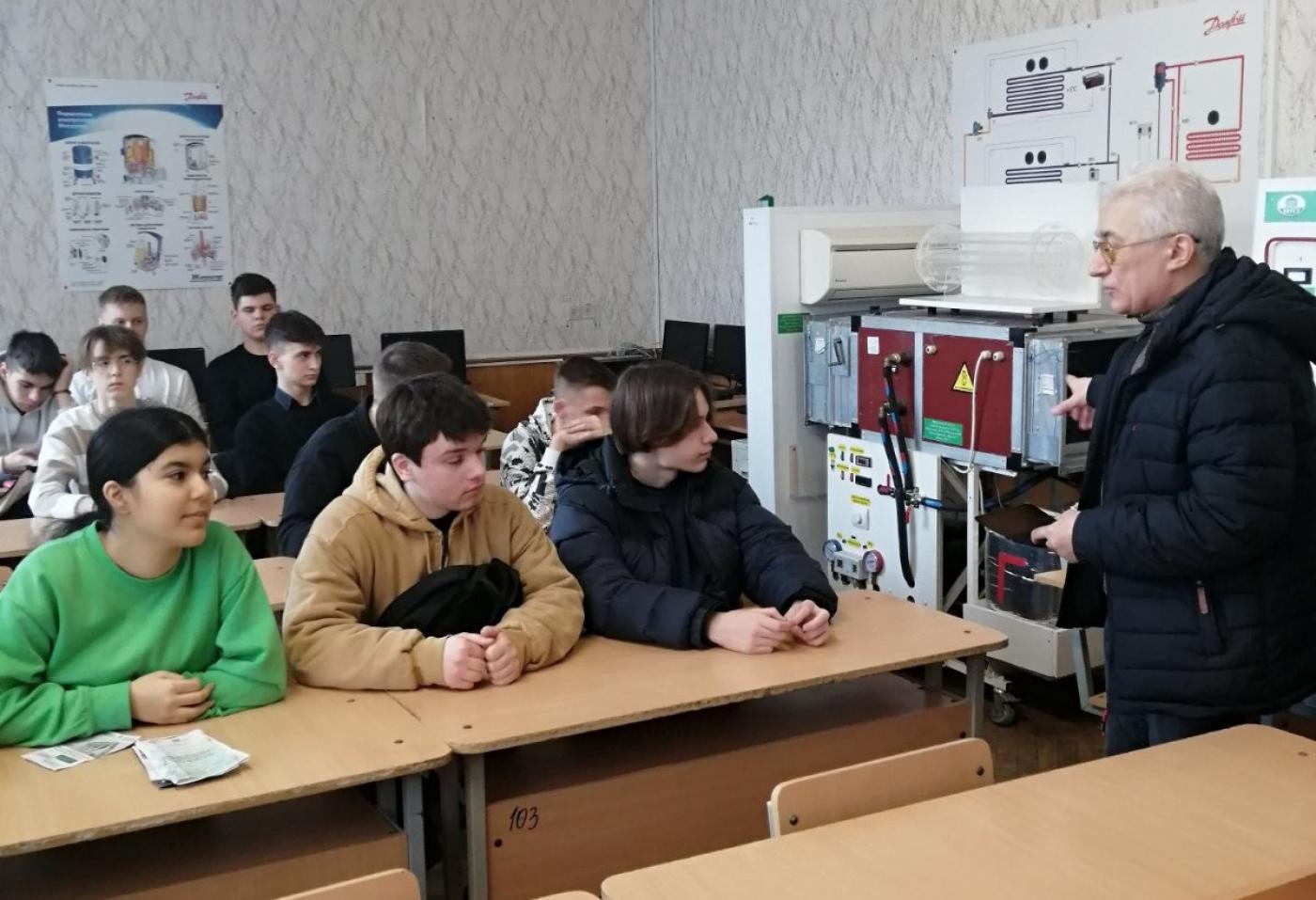 Профориентация на кафедре ЮНЕСКО «ЭиВИЭ»